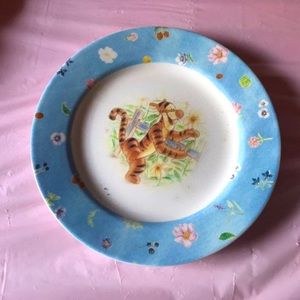 Disney Tigger 7” Salad/dessert plate by Disney Simply Pooh collection.
